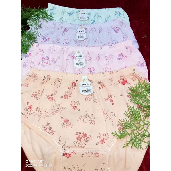 celana dalam wanita Dewasa PMR motif.3 pcs/6 pcs