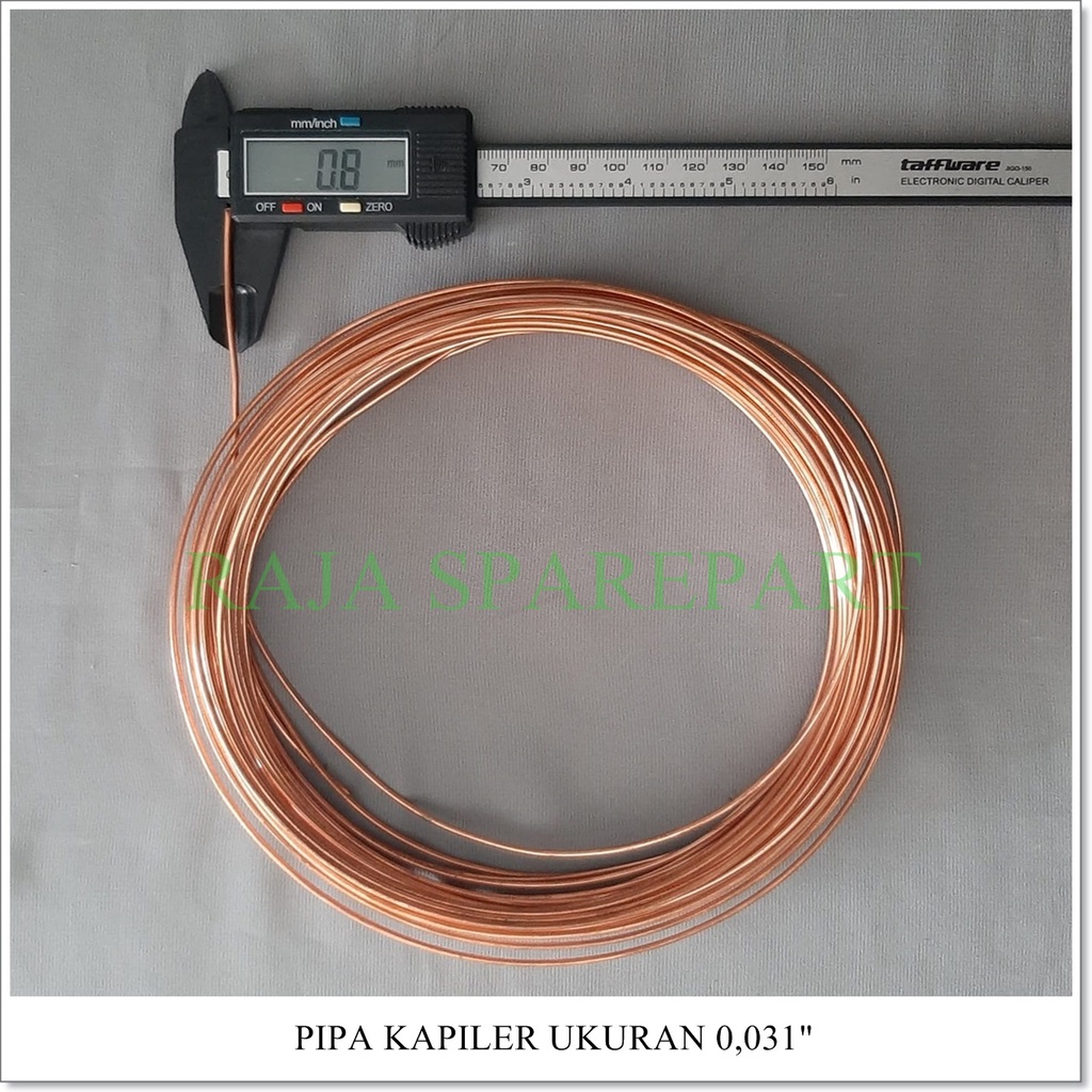 K31 PIPA KAPILER/KAPILER 0.31 ( HARGA UNTUK 1 METER )