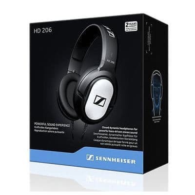 Sennheiser HD 206 Over Ear Headphones HD206