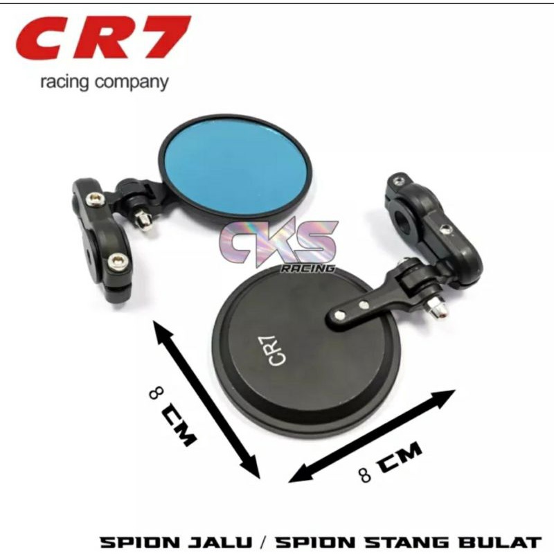 Spion jalu caferacer Cr7 racing company spion Bar end Rzm Sh001 Universal Mio Vario nmax Xmax klx crf ninja Vixion ADV Pcx Aerox scoopy fino fazzio