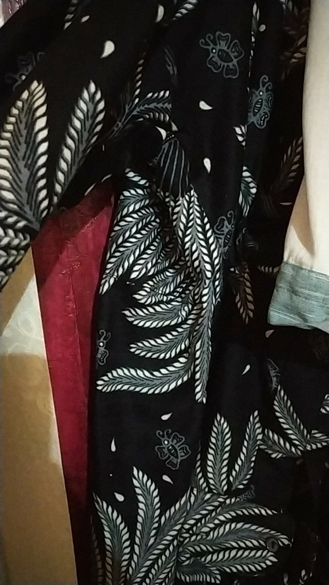 Ready 5 Warna Termurah Nayaka Batik - Batik Couple Dinda Slendang Padi Putih Atasan Tille