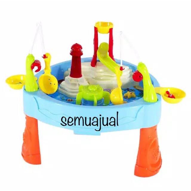 [FUNNY]Mainan Anak Water Fishing Paradise Fishing Game Mainan Interaktif Pancingan Ikan