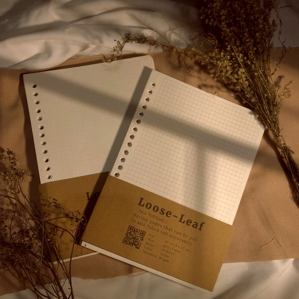 

Loose Leaf/ Isi binder A5