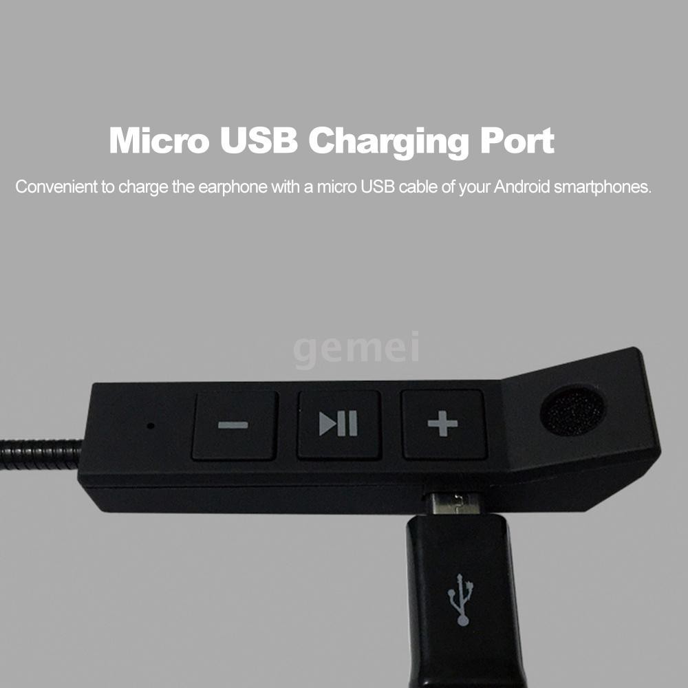 Headset Bluetooth Untuk Helm Motor Tipe BT8  Wireless Bluetooth Earphone & Music-2