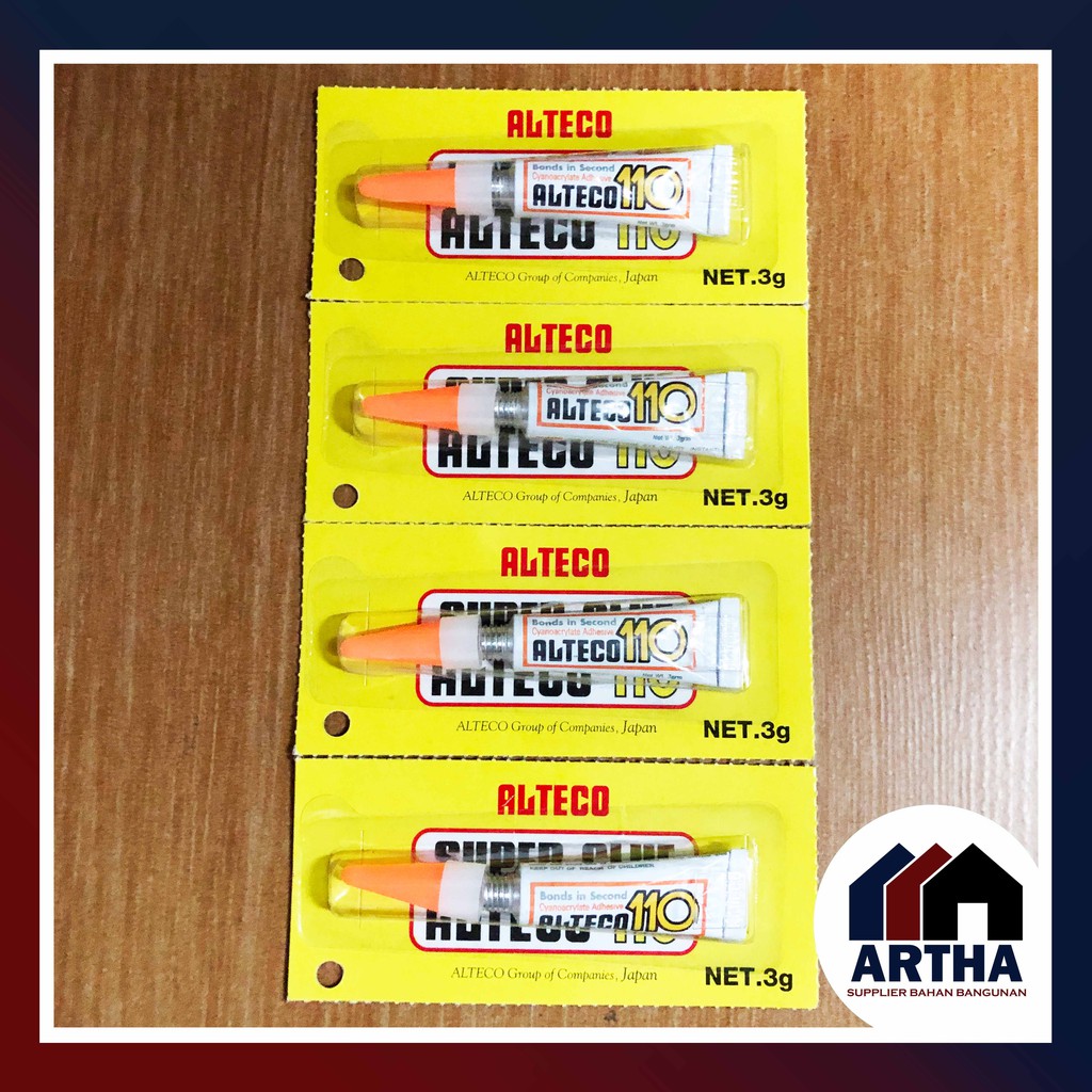 

Lem Alteco Super Glue 110 3 Gram Satuan