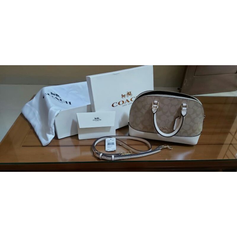 preloved tas coach sierra mini ori