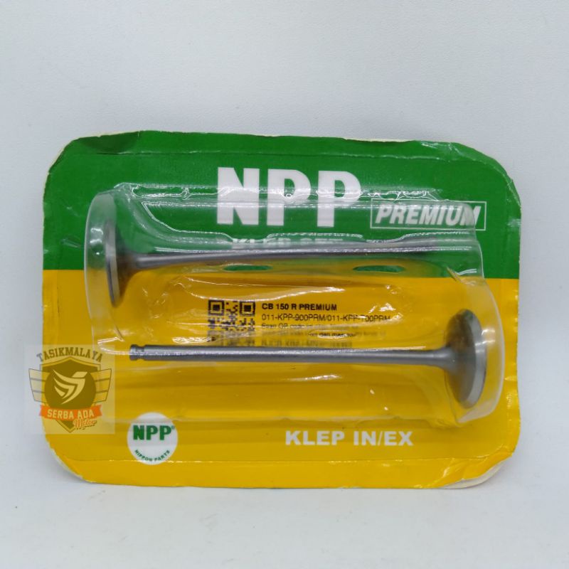 KLEP SET SATRIA 150, CBR 150 R NPP PREMIUM 100% Original