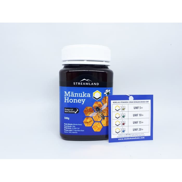 

Madu Streamland Manuka Honey UMF10+ 500gram Original New Zealand - MMD1711