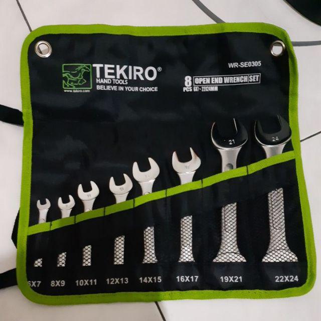 Tekiro Kunci Pas Set 8 Pcs ( 6 - 24 Mm )