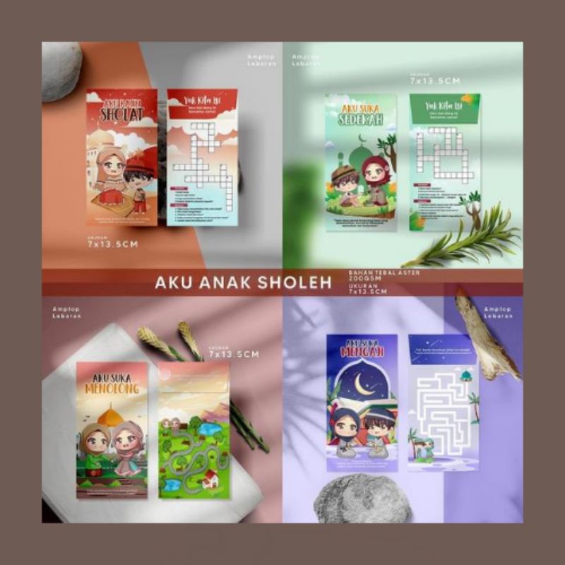 

Amplop Lebaran Tema Edukasi || Premium