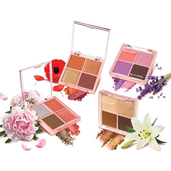 SILKYGIRL FULL BLOOM SHADOW QUAD @MJ