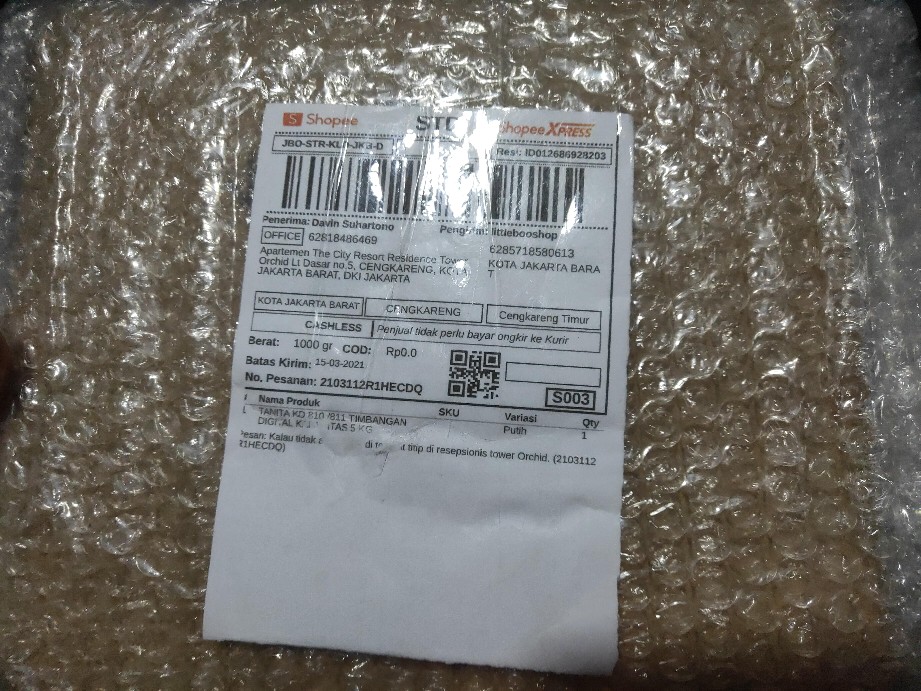 Tanita Kd 810 /811  Timbangan Digital Kapasitas 5 Kg