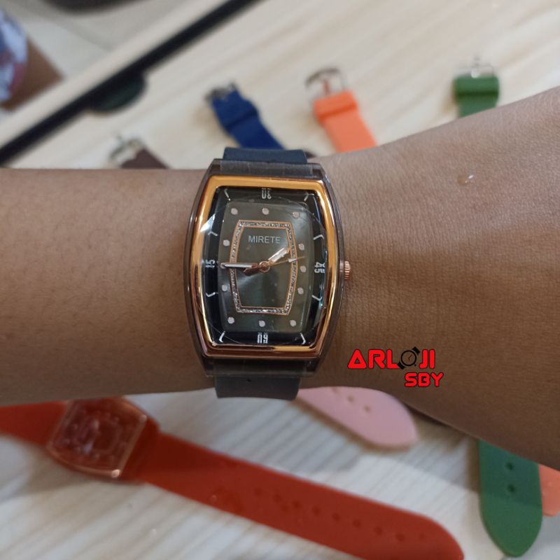 JAM TANGAN WANITA MIRETE MODEL  ORIGINAL TAHAN AIR