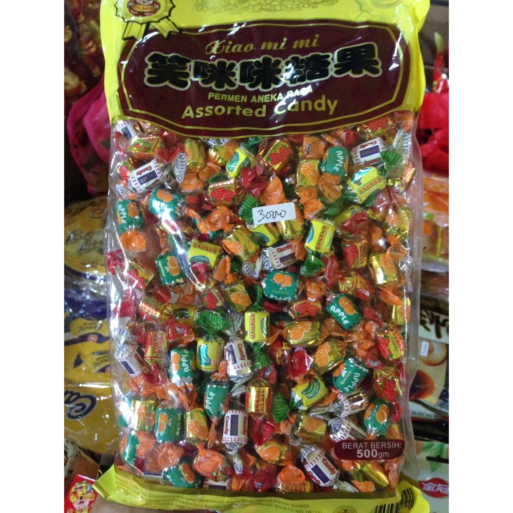 

Xiao Mi Mi Permen Campur Aneka Rasa 500 Gr Assorted Candy China Khas Imlek