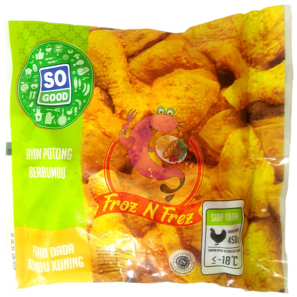 

SO GOOD Paha Dada 450 Gram - Bumbu Kuning