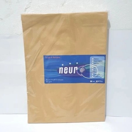 

Hemat Amplop Coklat Ukuran Map Neuro ( 27,5 X 37,5 Cm ) Seal Limited