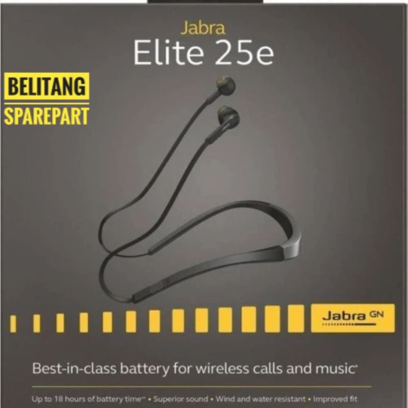 Jabra Elite 25E Bluetooth Headset Original garansi RESMI
