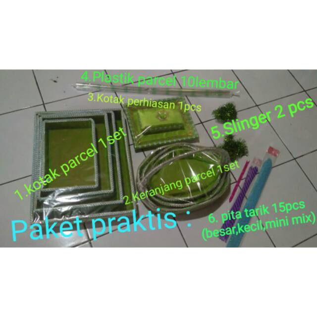 

Paket hemat kotak parcel / kotak hantaran