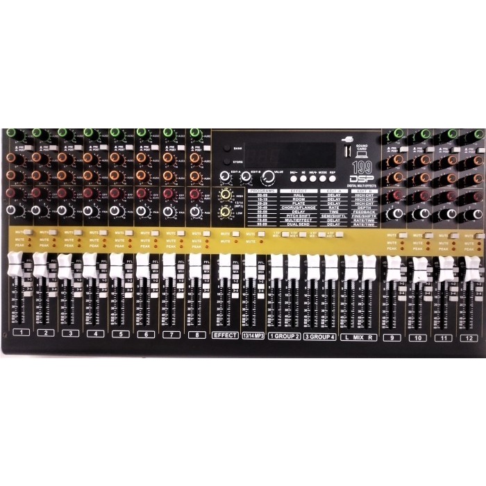 Mixer audio GT Lab G12- 12chanel By RDW original