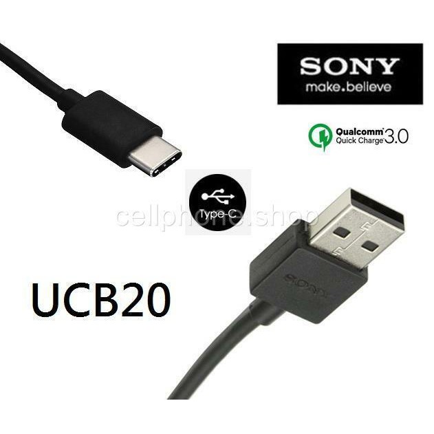 SONY QUICK CHARGER UCH10 MICRO USB / USB TYPE C ORIGINAL 100% - Fast Charging