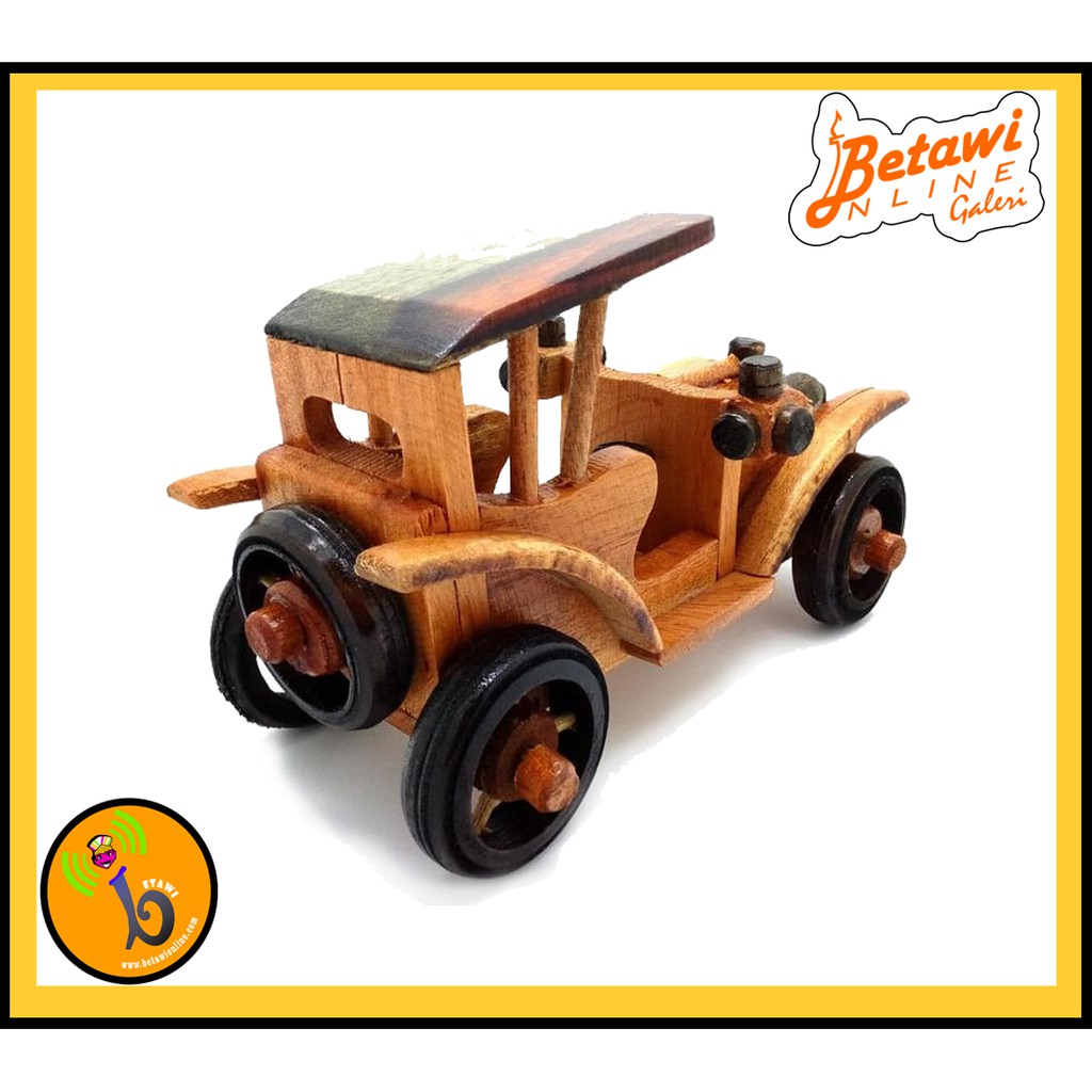 Miniatur Mobil Ontram Kayu Besar