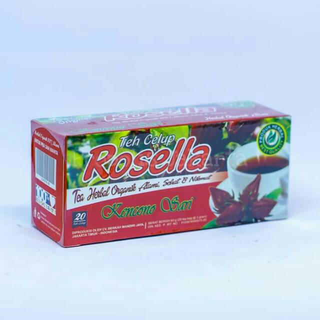 

Teh Rosella / Teh Bunga Rosella / Teh Celup Bunga Rosella Herbal Kencono Sari