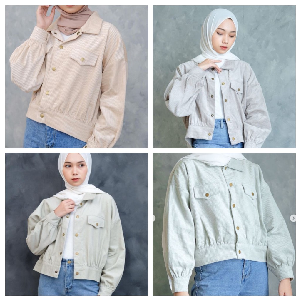 Corduroy jacket edmee outfit