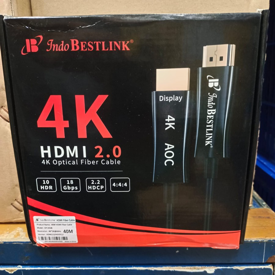 Kabel HDMI 2.0 Fiber Optic 40Meter Support 4K - Kabel HDMI FO 40Meter