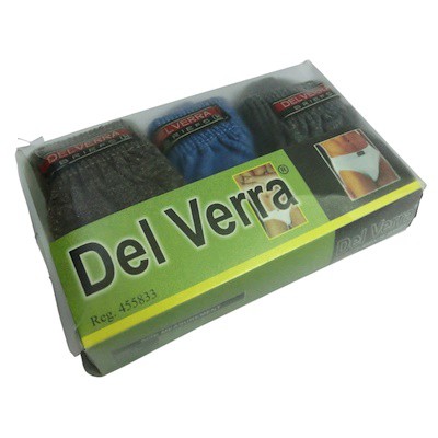 Bestseller Fashion Del Verra Celana Dalam Pria Dewasa 3Pcs Size M, L, XL