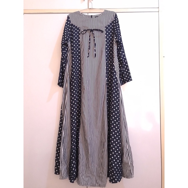 Cu2k Dress Polka kombi Slaur Cu2k feminism is established Preloved