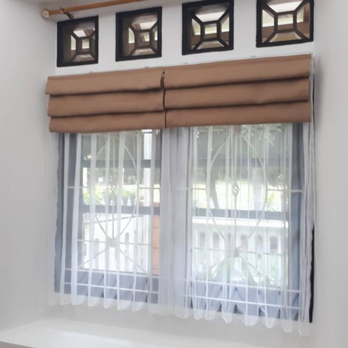Hordeng Kamar Tirai Lipat Jendela Roman Shade Onna Mudah Di Bersihkan. Busarakhamida