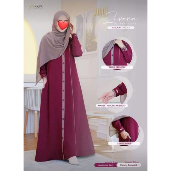 Gamis Zivana by Akifa