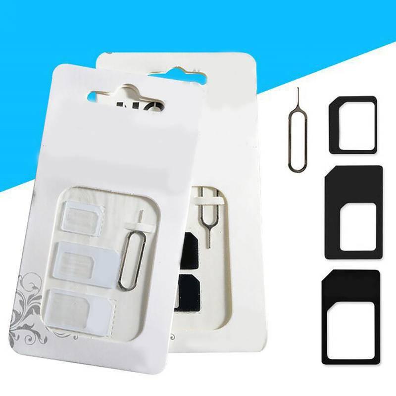 New Arrival 1Pcs Universal Mobile Phone Nano SIM to Micro/Standard Card Adapter Converter