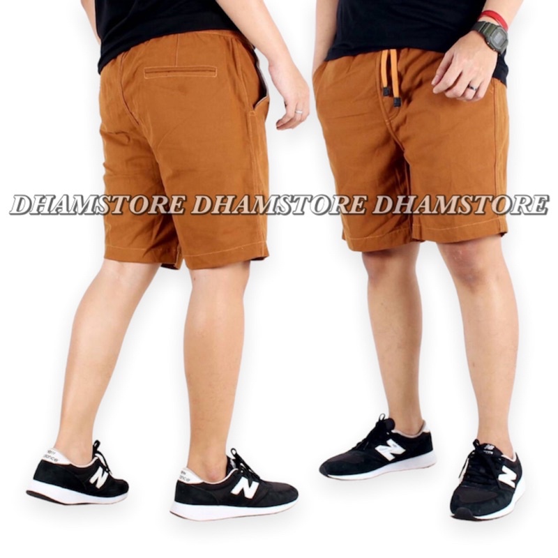 WALKSHORT / BOARDSHORT CANVAS PREMIUM Celana Pendek Canvas Celana Pendek Shortpants Caramel