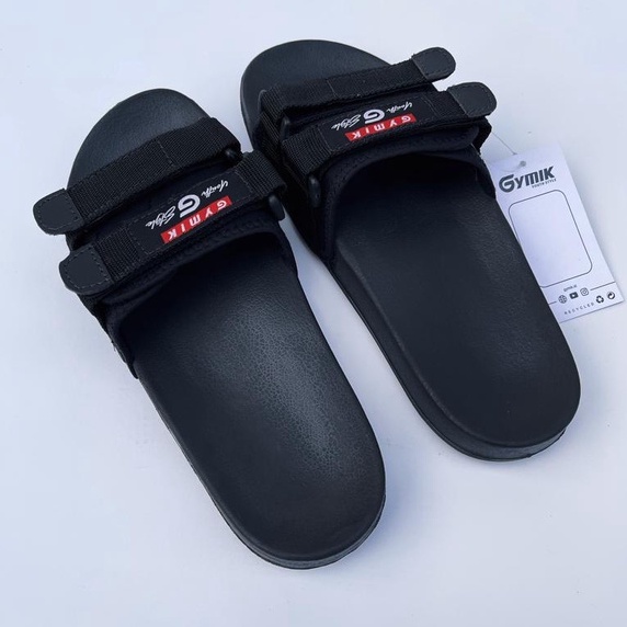 Sandal - Black Pink | Sandal Slipper | Sandal Selop | Sandal Slide | Sandal Pria Wanita | Original