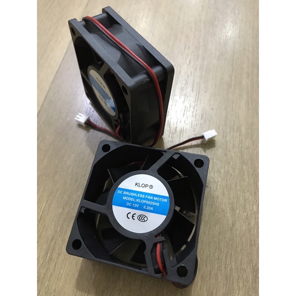 Fan DC Kipas Pendingin 6CM + Soket 12V