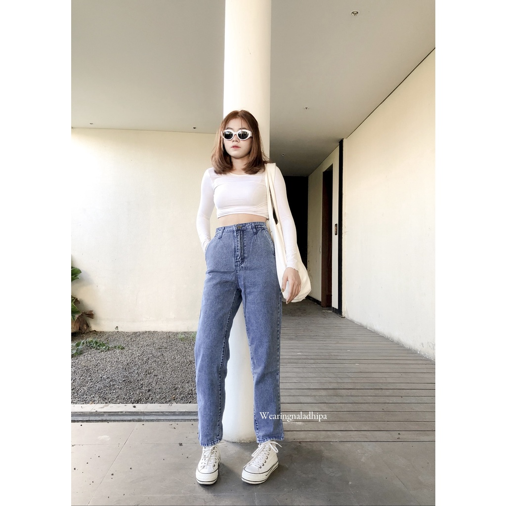 Yura Pants - Highwaist Boyfriend Jeans