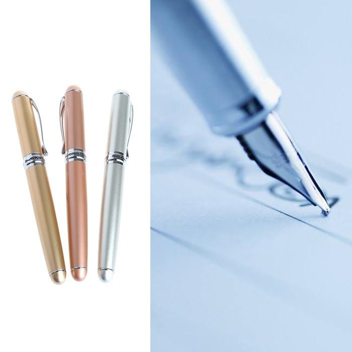

Kaligrafi / Colo Jinhao X750 Pena Fountain Nib Medium Untuk Alat Tulis/Hadiah Murah Meriah Ready