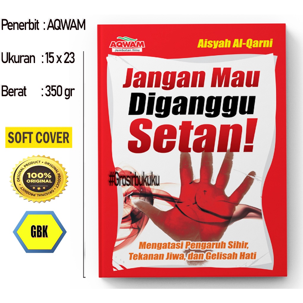 Buku Jangan Mau Diganggu Setan - AQWAM