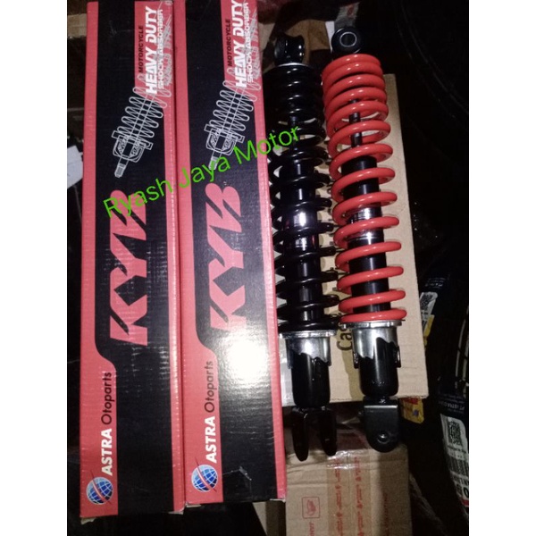 Shockbreaker belakang KYB Heavy duty for Vario 125/150/160/Beat F1/esp/pop/street/scoopy esp/karbu/F1/Genio/Spacy/F1/karbu/X-Ride/Mio M3/Mio Z/Mio Soul GT 125/Xeon/dll