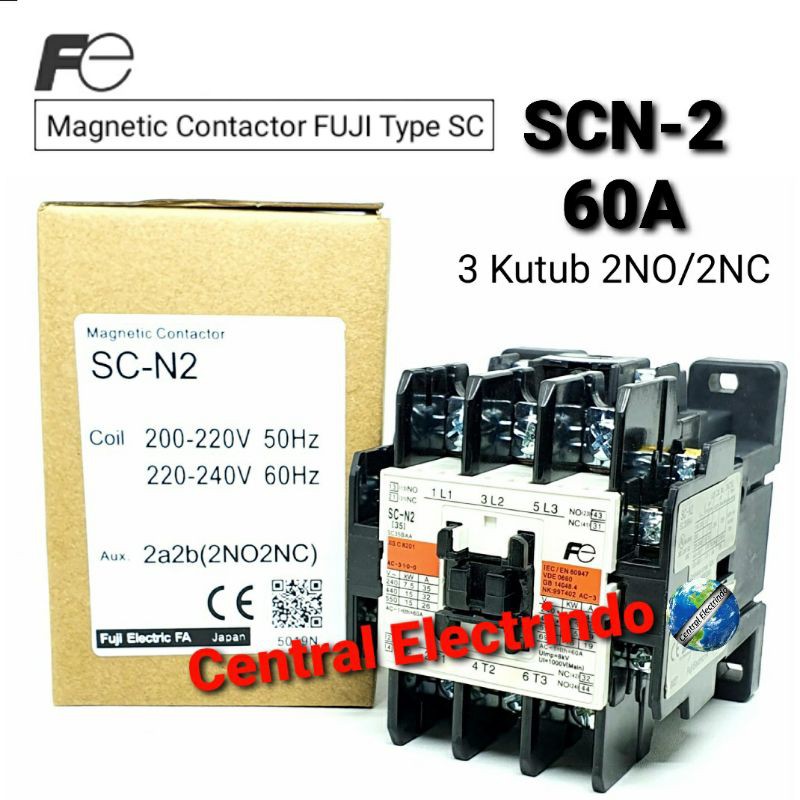 Magnetic Contactor SC-N2 AC 220V.