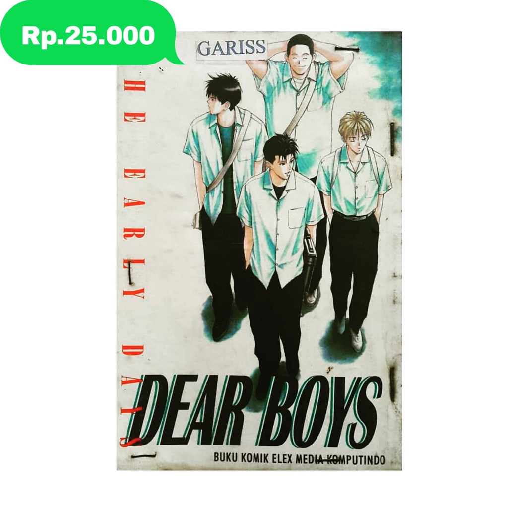 Jual Komik Dear Boys The Early Days Indonesia Shopee Indonesia