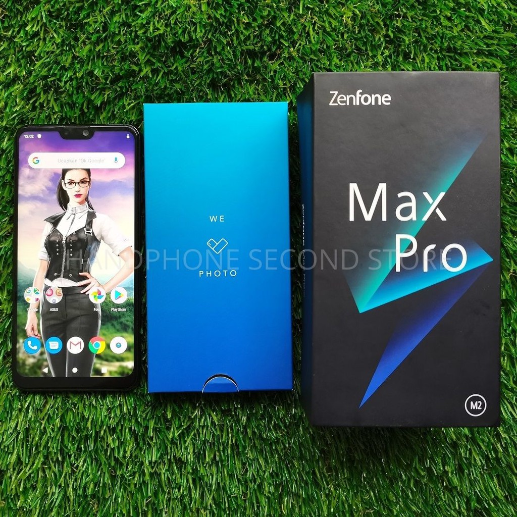 ASUS ZENFONE MAX PRO M2 SECOND 4/64GB HANDPHONE SECOND HP SEKEN HP BEKAS HP MURAH