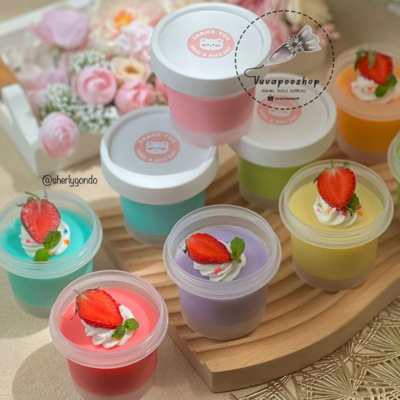 Cup Gelato isi 10pcs / Cup Ice Cream Gelato / Gelas Eskrim Gelato Cup