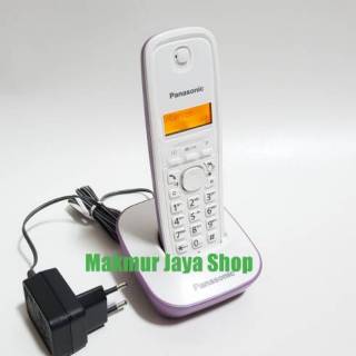 Telephone Wireless Panasonic KX-TG1611 Purple