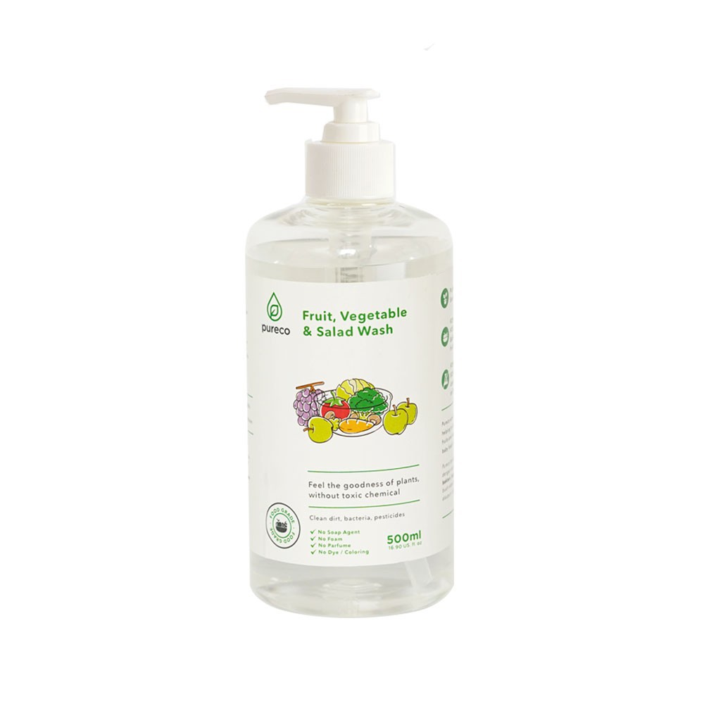 PURECO - PURECO LIQUID FRUIT VEGGIE &amp; SALAD WASH HOME SIZE