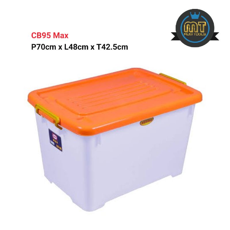 Jual Container Box Shinpo Cb95 Max Kontainer Box Baju Plastik Kotak Serbaguna Box 7535