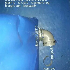 Kolam Terpal Bulat Ikan lele dll