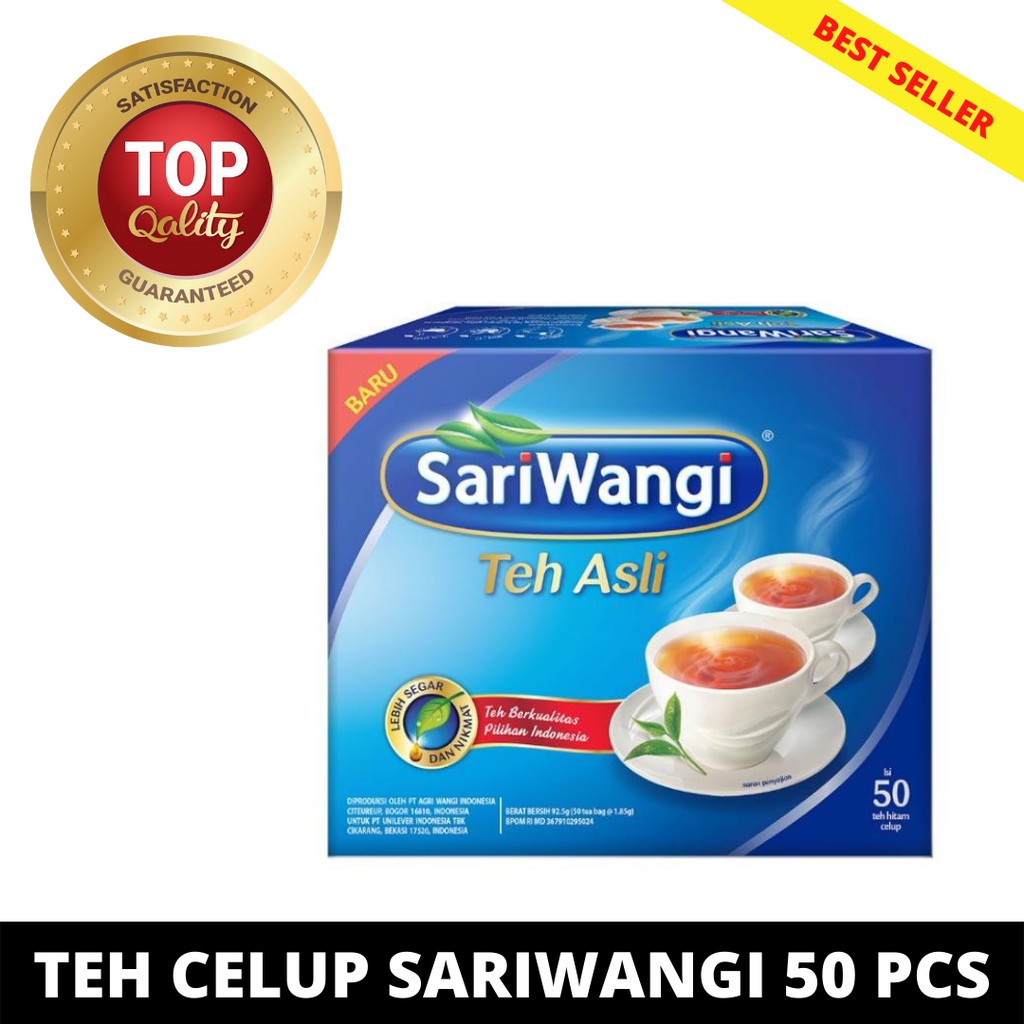 

SARIWANGI Teh Celup (50 PCS)