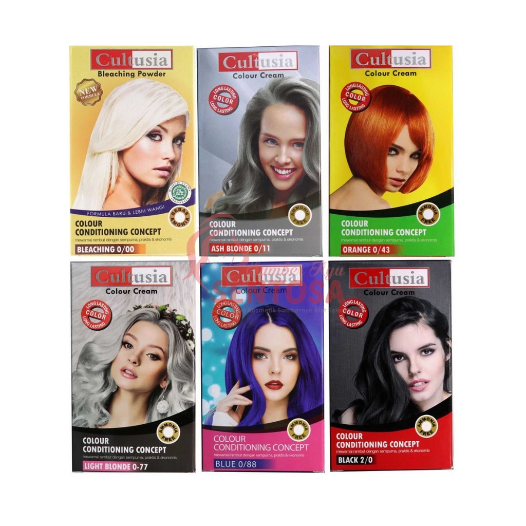 CULTUSIA HAIR COLOUR 30ML